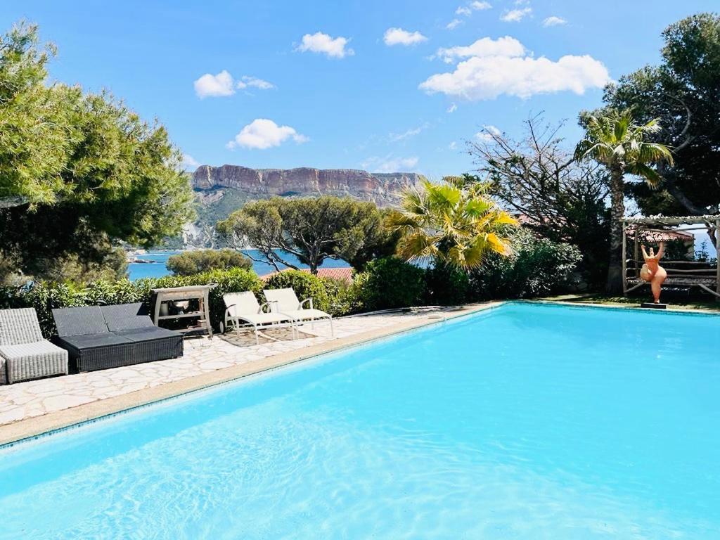 Astoria Villa Maison D Hotes Appartement Vue Mer Avec Piscine Cassis Buitenkant foto