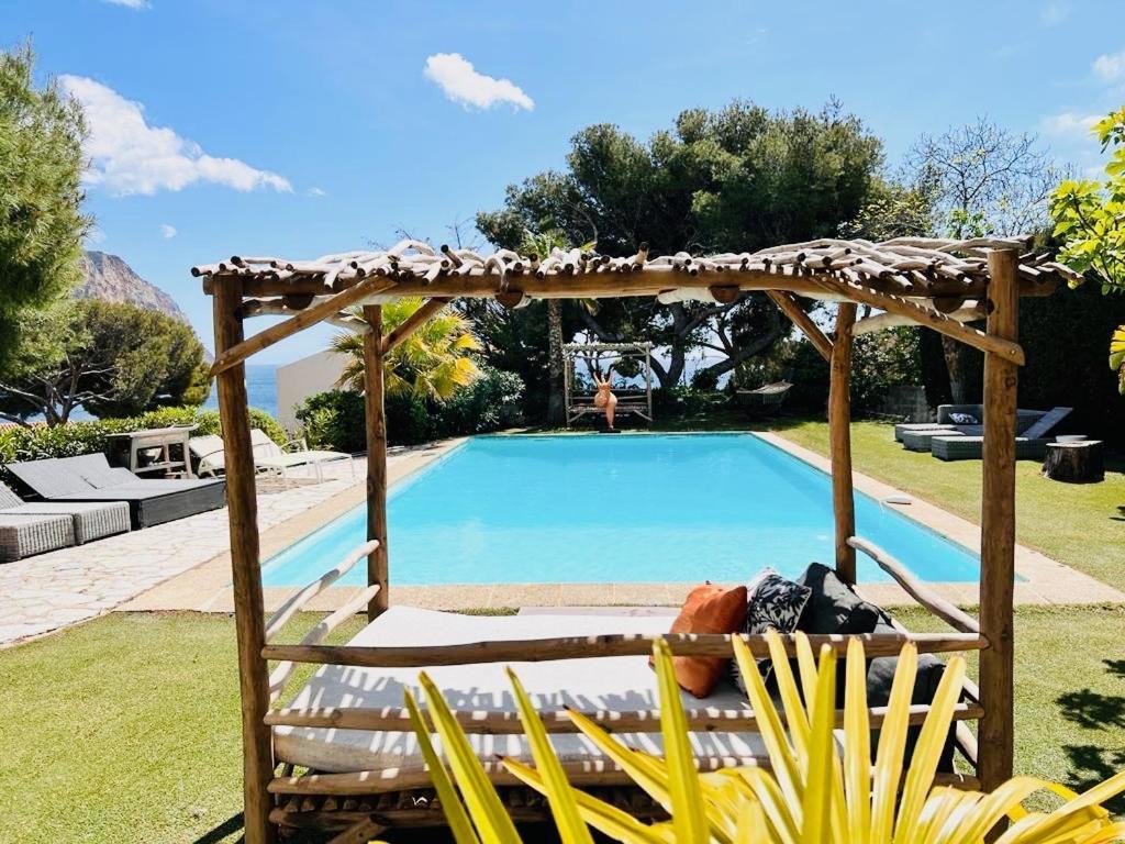 Astoria Villa Maison D Hotes Appartement Vue Mer Avec Piscine Cassis Buitenkant foto