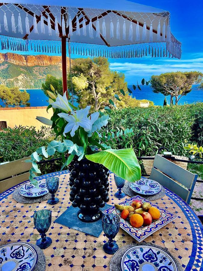 Astoria Villa Maison D Hotes Appartement Vue Mer Avec Piscine Cassis Buitenkant foto
