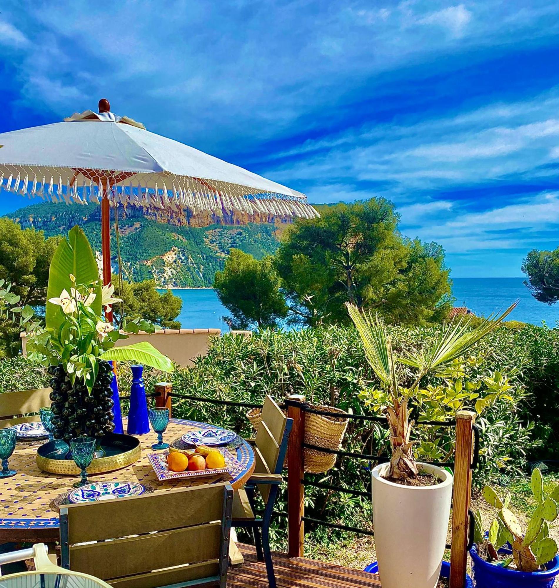 Astoria Villa Maison D Hotes Appartement Vue Mer Avec Piscine Cassis Kamer foto